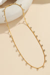 Zircon Decor Copper Necklace Style A One Size Necklaces - Tophatter Daily Deals