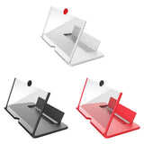 3D Screen Magnifier Signal Booster Mobile Screen Lightweight Foldable Magnifying Glass Blackwhitered 0 - Tophatter Daily Deals
