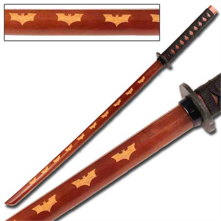 Midnight Bokken - Rosewood Wooden Cosplay Sword Collectible Weapons - Tophatter Daily Deals