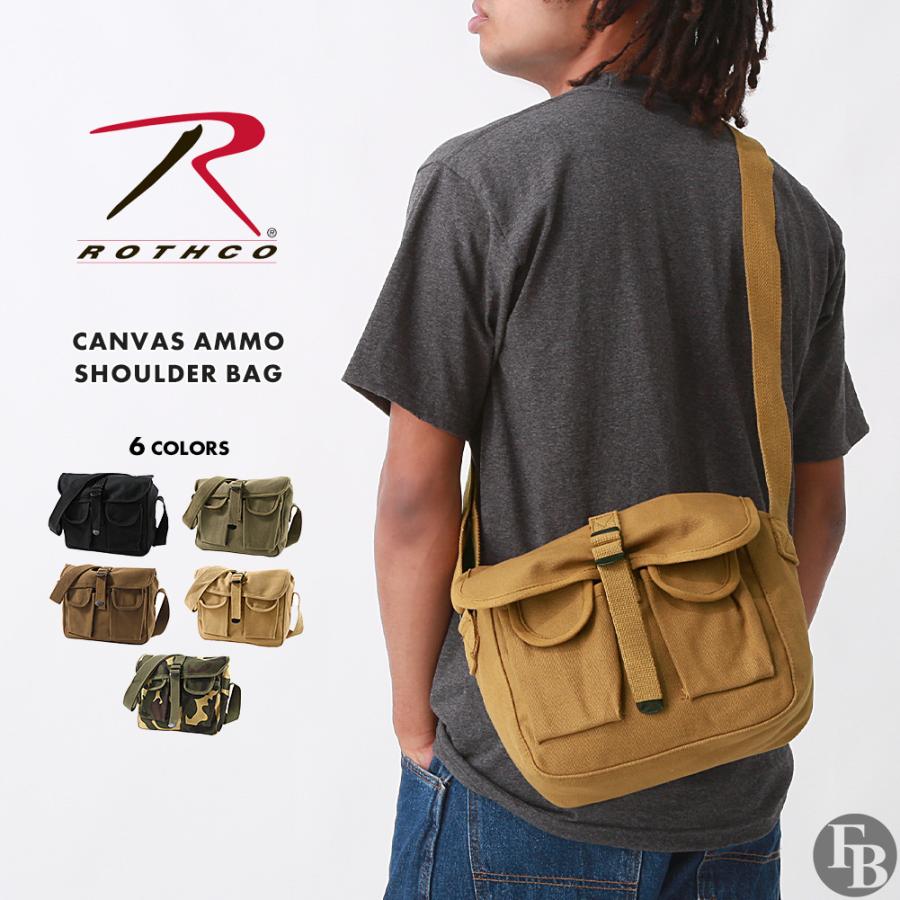Rothco Canvas Ammo Shoulder Bag - Tophatter Daily Deals