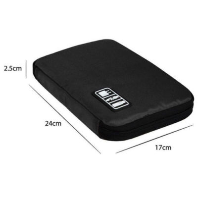Cable Organizer Bag - Travel Tech Accessories Storage Case Cable Management & Organizers - Tophatter Daily Deals