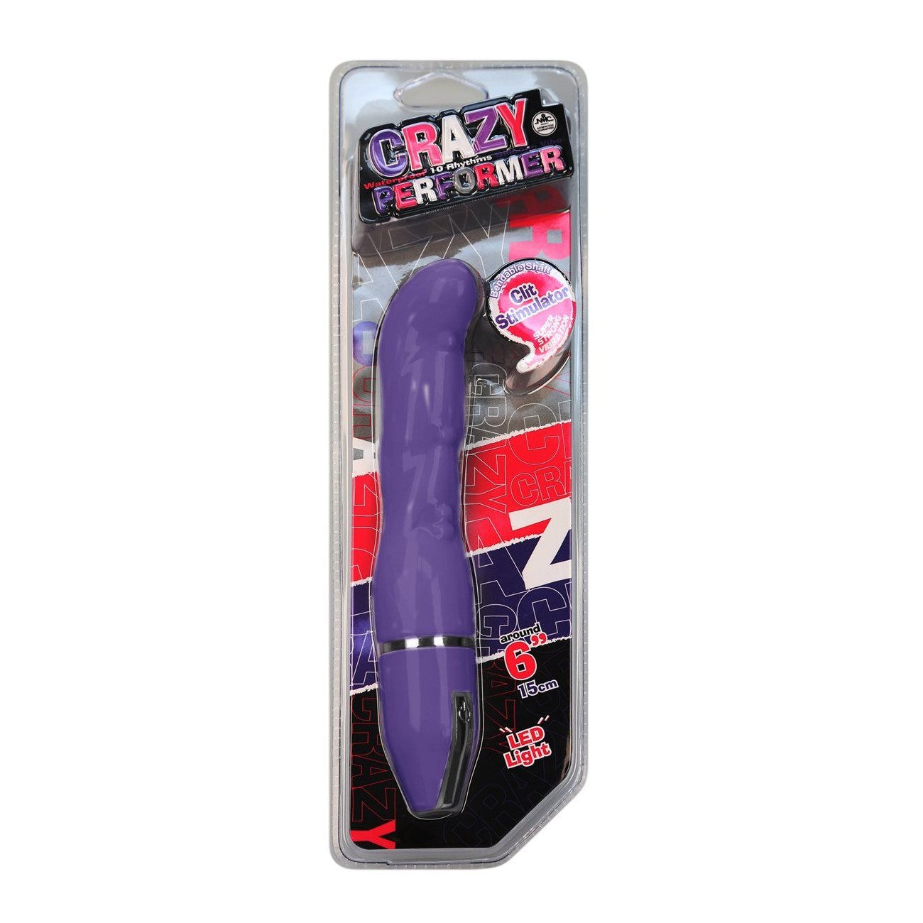 Crazy Performer Ripple G-Spot Vibrator in Purple Vibrator - Tophatter Daily Deals