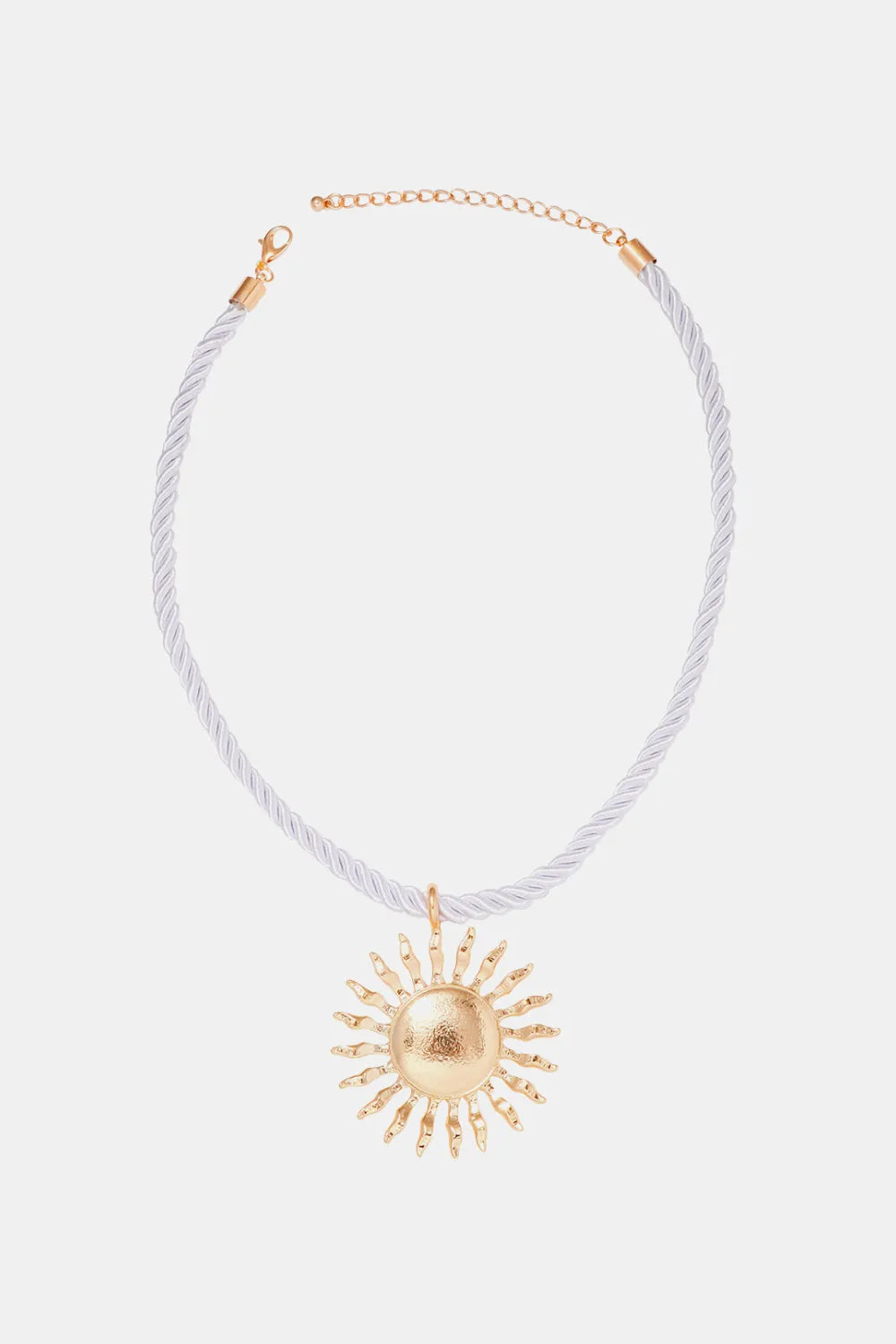 Zinc Alloy Sun Shape Pendant Necklace Necklaces - Tophatter Daily Deals