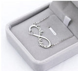 8 word pendant clavicle chain 7 - Tophatter Daily Deals