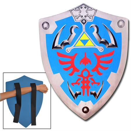 Link Triforce Zelda Foam Shield LARP - TOPHATTER'S ARMORY DEALS Collectible Weapons - Tophatter Daily Deals