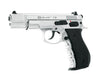 Blow C06 9MM Blank Firing Replica Gun Chrome Finish Collectible Weapons - Tophatter Daily Deals