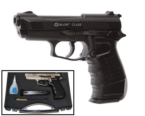 Blow Class Black Finish 9MM Blank Firing Replica Gun - Tophatter's Guns'N'Weapons Store - FREE SHIPPING Collectible Weapons - Tophatter Daily Deals