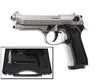 Blow V92F 9MM Blank Firing Replica Gun Satin Finish Collectible Weapons - Tophatter Daily Deals
