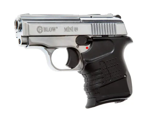 Blow Mini 09 Blank Firing Replica 9MM Gun - Chrome Finish - Tophatter Daily Deals
