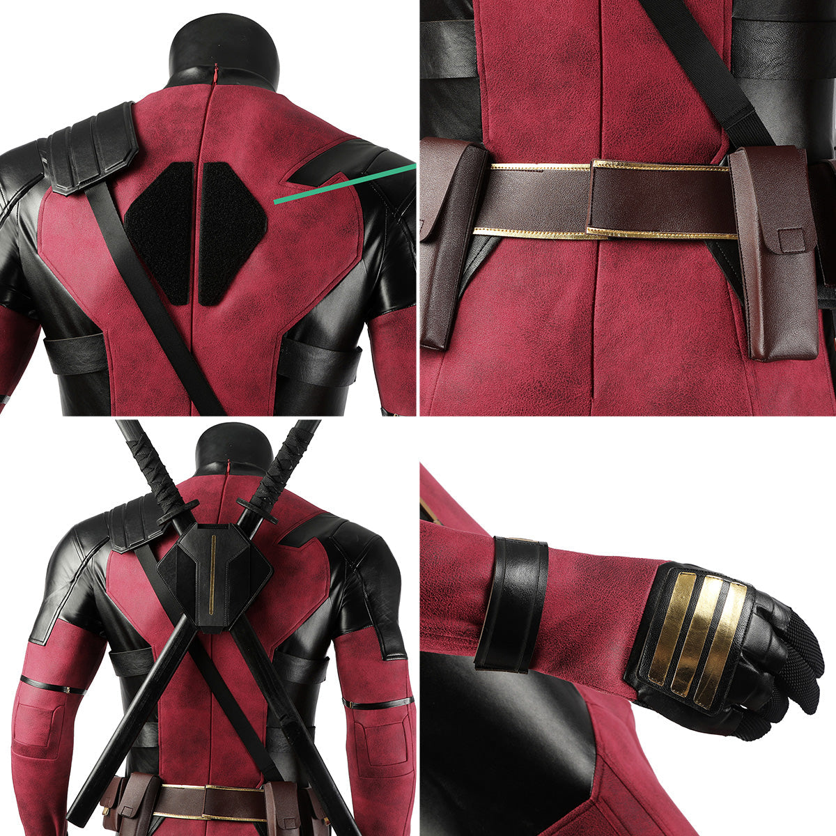 [In stock] Deadpool 3 Wolverine and Deadpool Wade Winston Wilson Cosplay Costume Costume - Tophatter Daily Deals