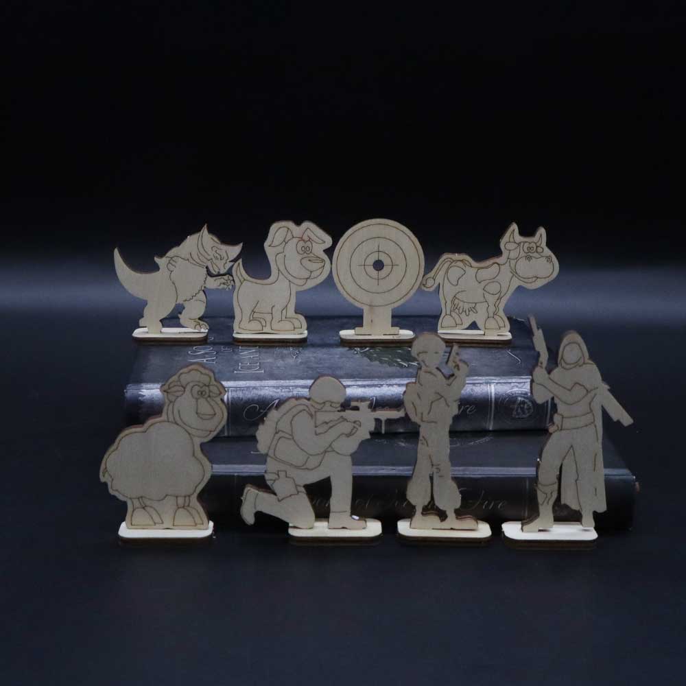 Ranger Ping Pong Ball Shooter Wooden Rubber Band Gun Model Kit - Tophatter Daily Deals