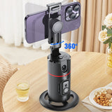 360 Degree Intelligent AI Facial Recognition Tracking And Tracking Stabilizer 0 - Tophatter Daily Deals