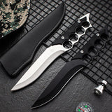 Fighting Brass Knuckle Knife - Tophatter Daily Deals