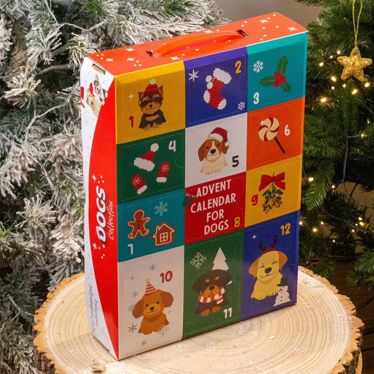 Dog Christmas Advent Calendar | Dog Toy Advent Calendar For Small & Medium Dogs Advent Calendar - Tophatter Daily Deals