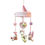 Baby Music Rotating Fabric Bedside Bell Newborn Comfort Toy 0 - Tophatter Daily Deals