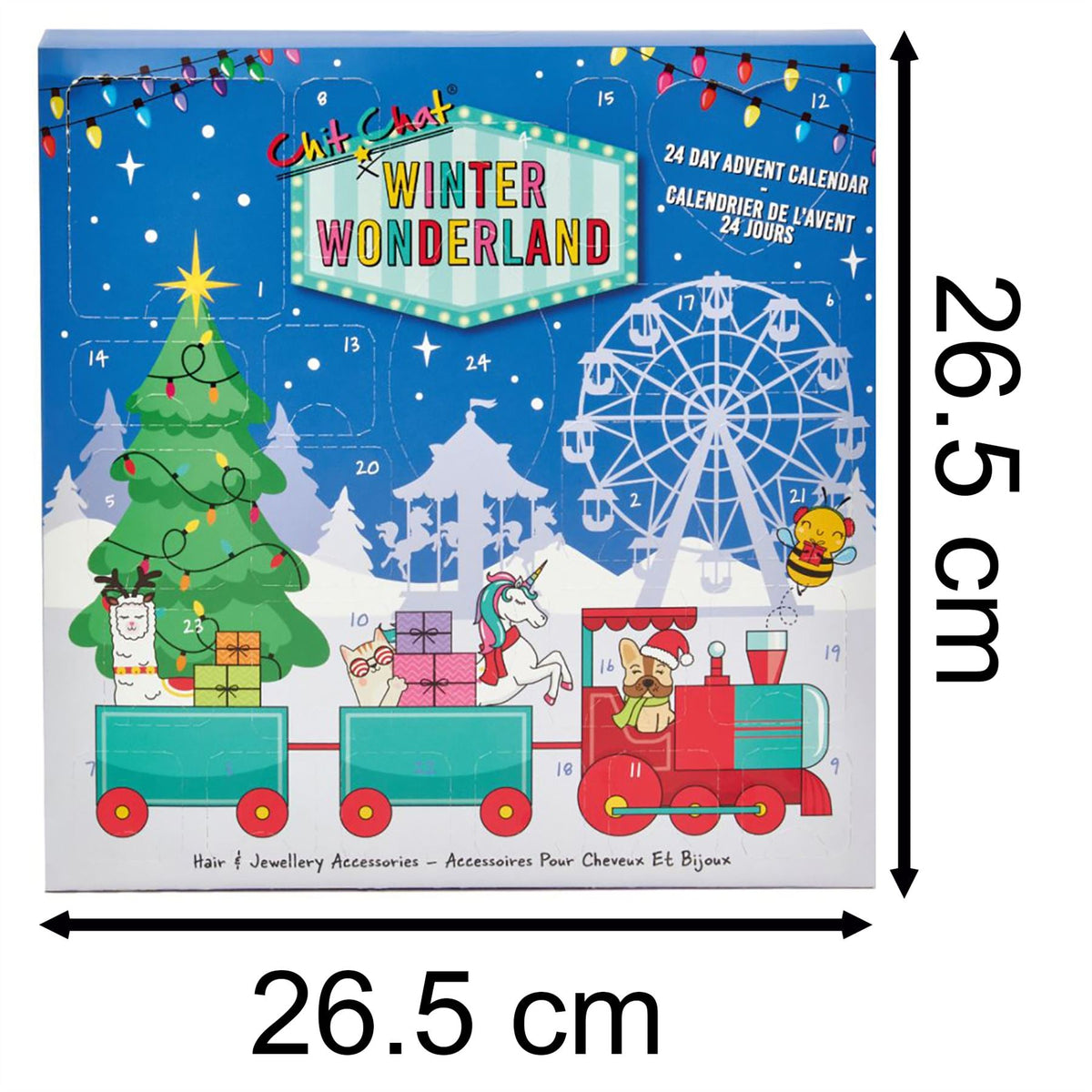 Chit Chat Hair & Jewellery Christmas Advent Calendar | Kids Advent Calendar Advent Calendar - Tophatter Daily Deals