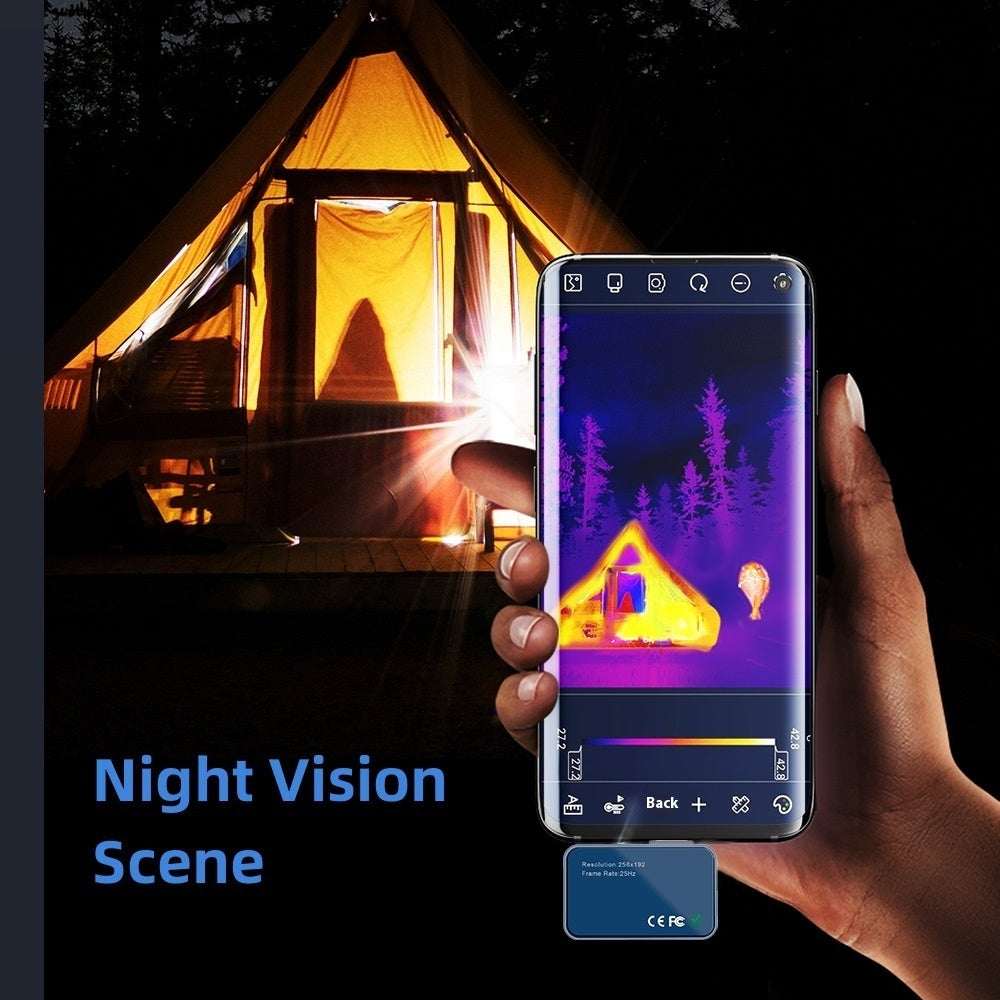 Android Plug-in Thermal Imaging Camera 0 - Tophatter Daily Deals