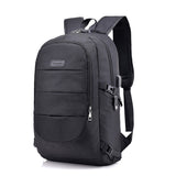 Business Computer Bag With Built-in USB Charging Port Black 0 - Tophatter Daily Deals