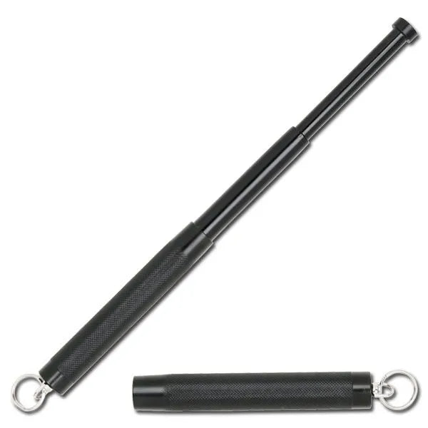 12 Inch Expandable Keychain Steel Self Defense Baton - Tophatter Daily Deals