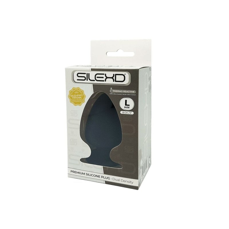 Silexd Plug Model 1 Large – Premium Dual Density Silicone Butt Plug > Anal Range > Butt Plugs - Tophatter Daily Deals