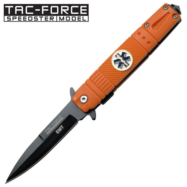Spring Assist EMT Stiletto Style - Window Breaker - TOPHATTER'S ARMORY DEALS Collectible Weapons - Tophatter Daily Deals