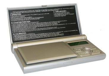 Fuzion Digital Pocket Scale 500g x 0.1g Silver - TOPHATTER'S ARMORY DEALS Collectible Weapons - Tophatter Daily Deals