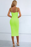 Cutout Spaghetti Strap Bodycon Dress Cocktail Dresses - Tophatter Daily Deals