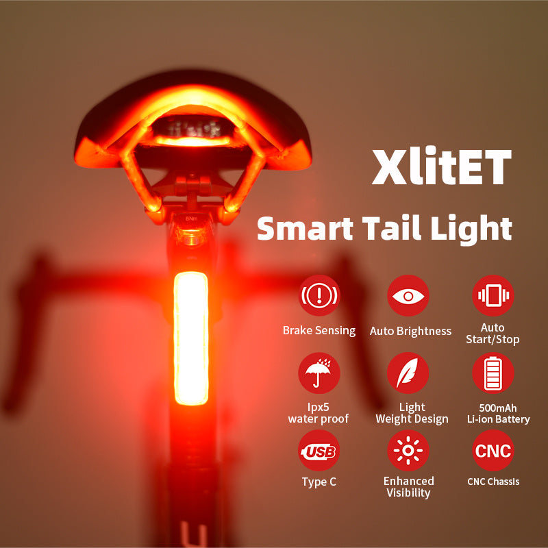 Bicycle Tail Light Cushion Seat Rod Double Bracket Night Bike Tail Light 0 - Tophatter Daily Deals