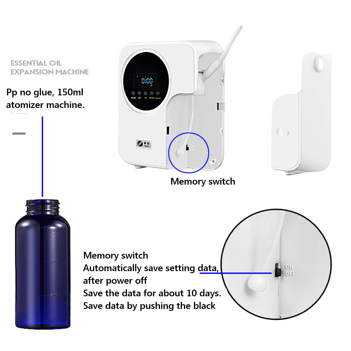 Aromatherapy atomizer diffuser 0 - Tophatter Daily Deals