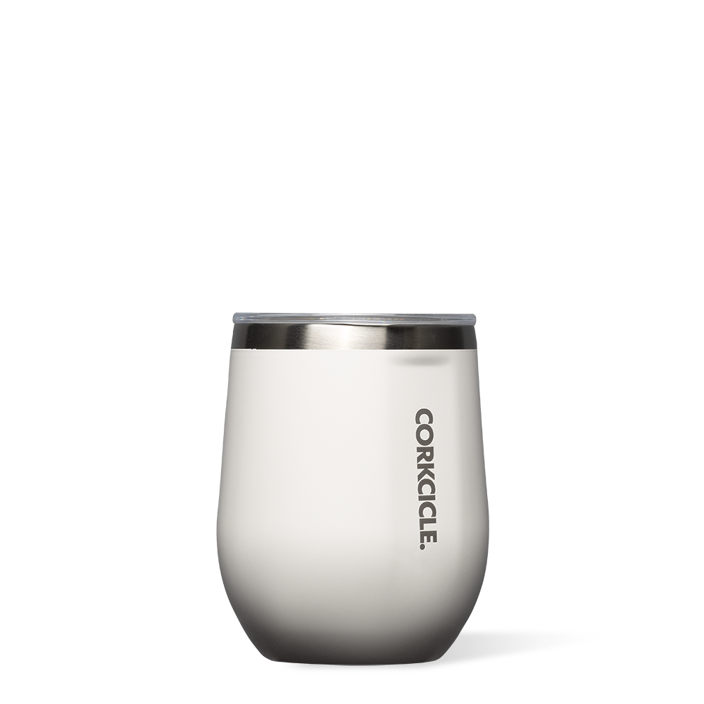 Classic Stemless Wine Cup by CORKCICLE. Oat Milk 12oz Stemless - Tophatter Daily Deals