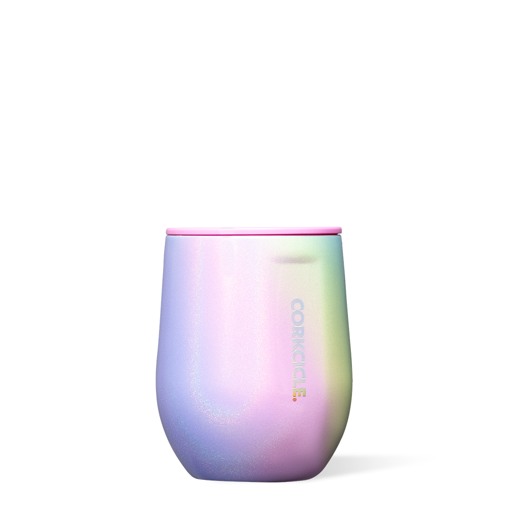 Unicorn Magic Stemless by CORKCICLE. Rainbow Unicorn 12oz Stemless - Tophatter Daily Deals