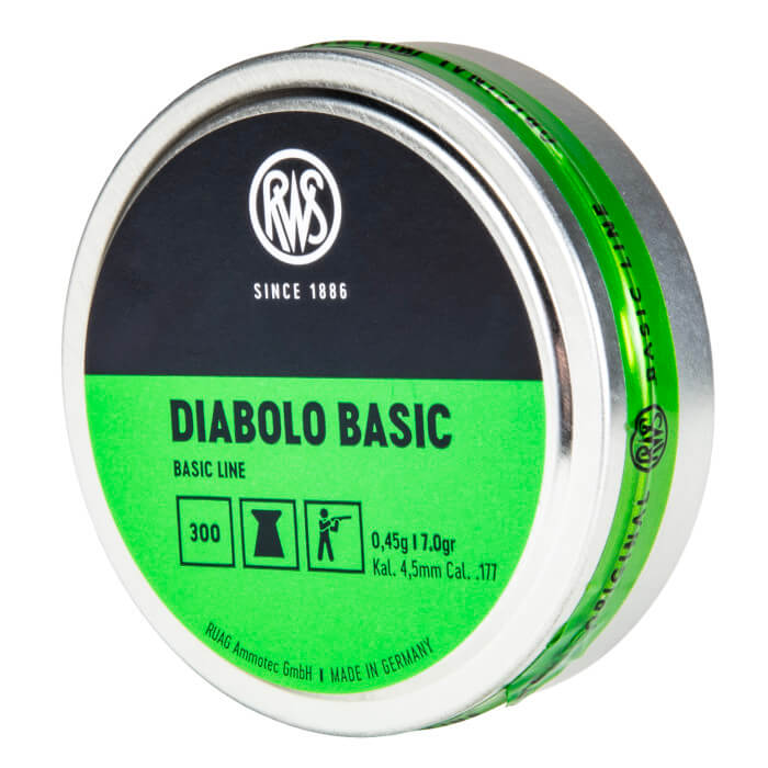 Rheinisch-Westfalische RWS Diabolo Air Gun Ammo .177 Basic Line - TOPHATTER'S ARMORY DEALS Collectible Weapons - Tophatter Daily Deals