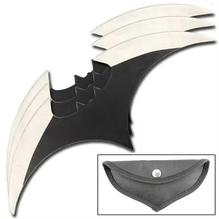 3 Piece Legendary Dark Wing Midnight Thrower Set - Tophatter Daily Deals