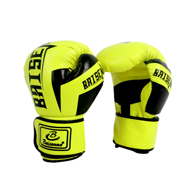 Boxing Fitness Fighting Children's Gloves Yellow 0 - Tophatter Daily Deals