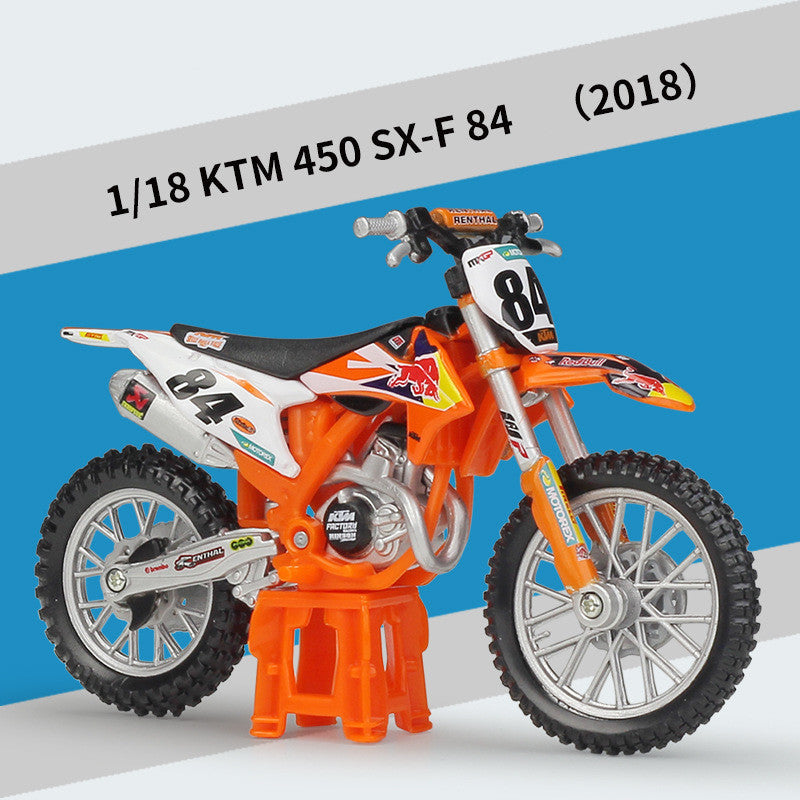 Alloy off-road motorcycle model C 0 - Tophatter Daily Deals