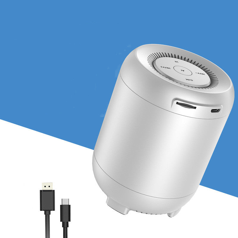 AI intelligent artificial voice control small speaker White 0 - Tophatter Daily Deals