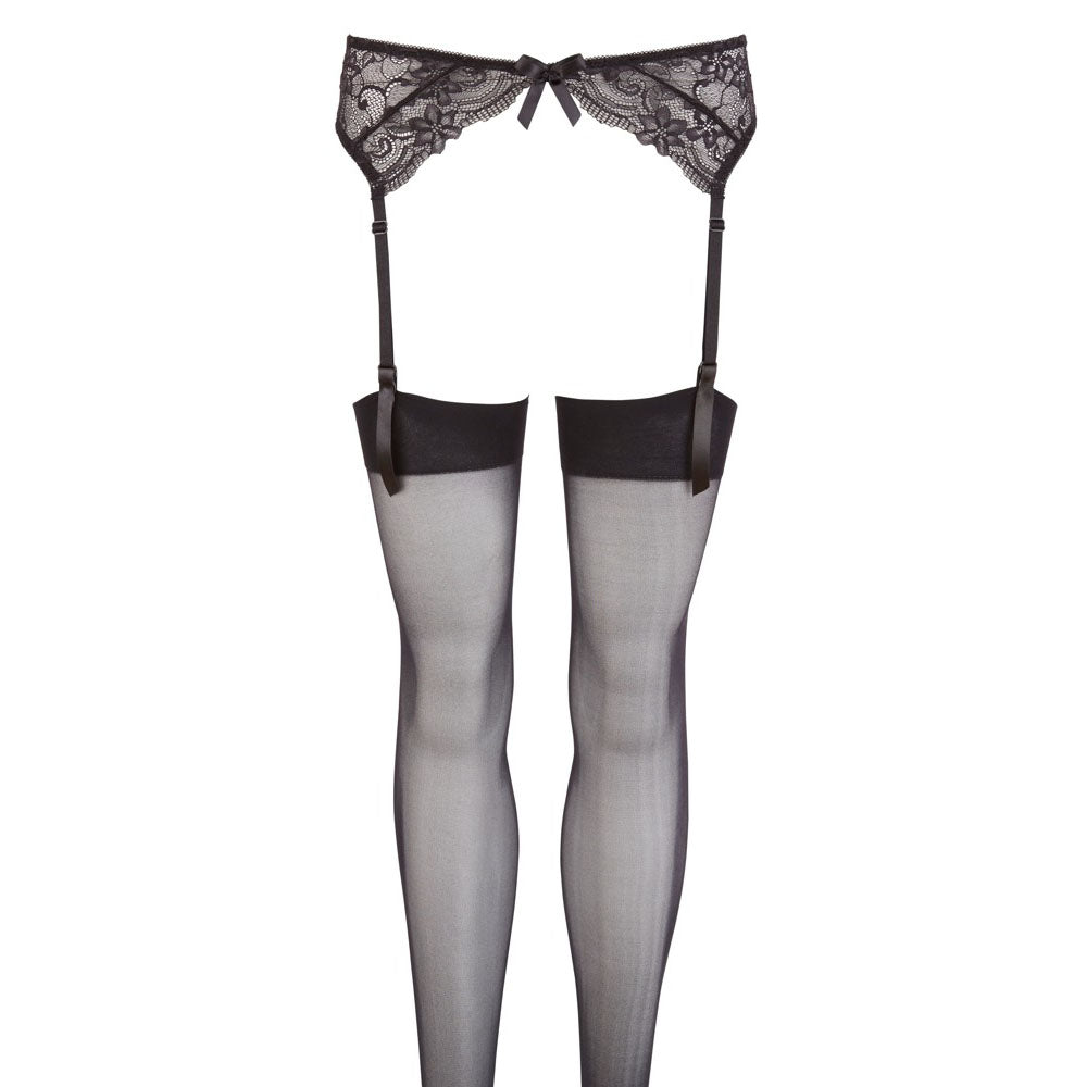 NO:XQSE Suspender Set – Waterproof Lace Suspender Belt and Stockings > Clothes > Hosiery > Garterbelt Sets - Tophatter Daily Deals