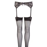 NO:XQSE Suspender Set – Waterproof Lace Suspender Belt and Stockings > Clothes > Hosiery > Garterbelt Sets - Tophatter Daily Deals
