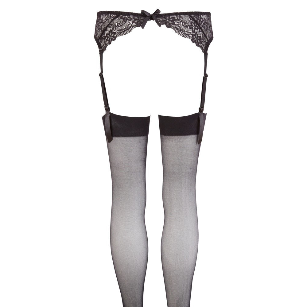 NO:XQSE Suspender Set – Waterproof Lace Suspender Belt and Stockings > Clothes > Hosiery > Garterbelt Sets - Tophatter Daily Deals