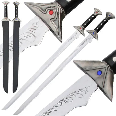 Icingdeath Twinkle Drizzt Do'Urden Sword Set of 2 - Tophatter Daily Deals