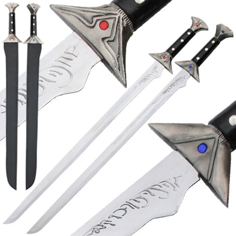 Icingdeath Twinkle Drizzt Do'Urden Sword Set of 2 Collectible Weapons - Tophatter Daily Deals