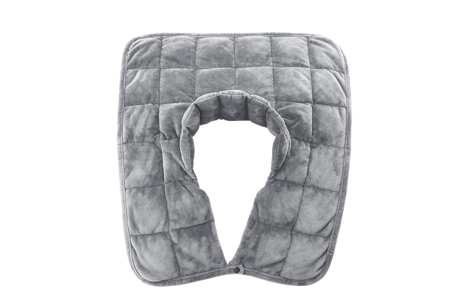 Kathy Ireland Weighted Neck and Shoulder Wraps - 4.5 lbs Silver Bedding - Tophatter Daily Deals