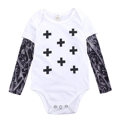 Baby cotton romper 4style 0 - Tophatter Daily Deals
