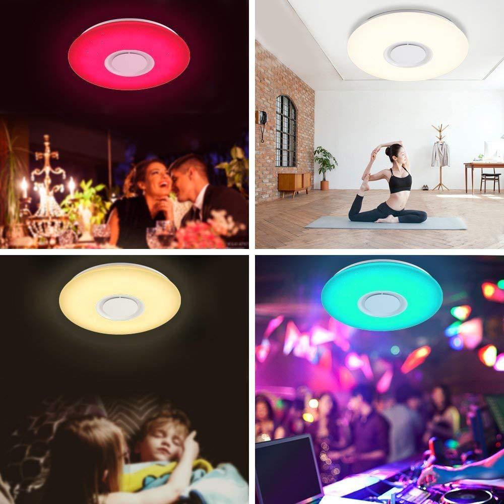 Bluetooth Audio Light Bluetooth Music Light 0 - Tophatter Daily Deals