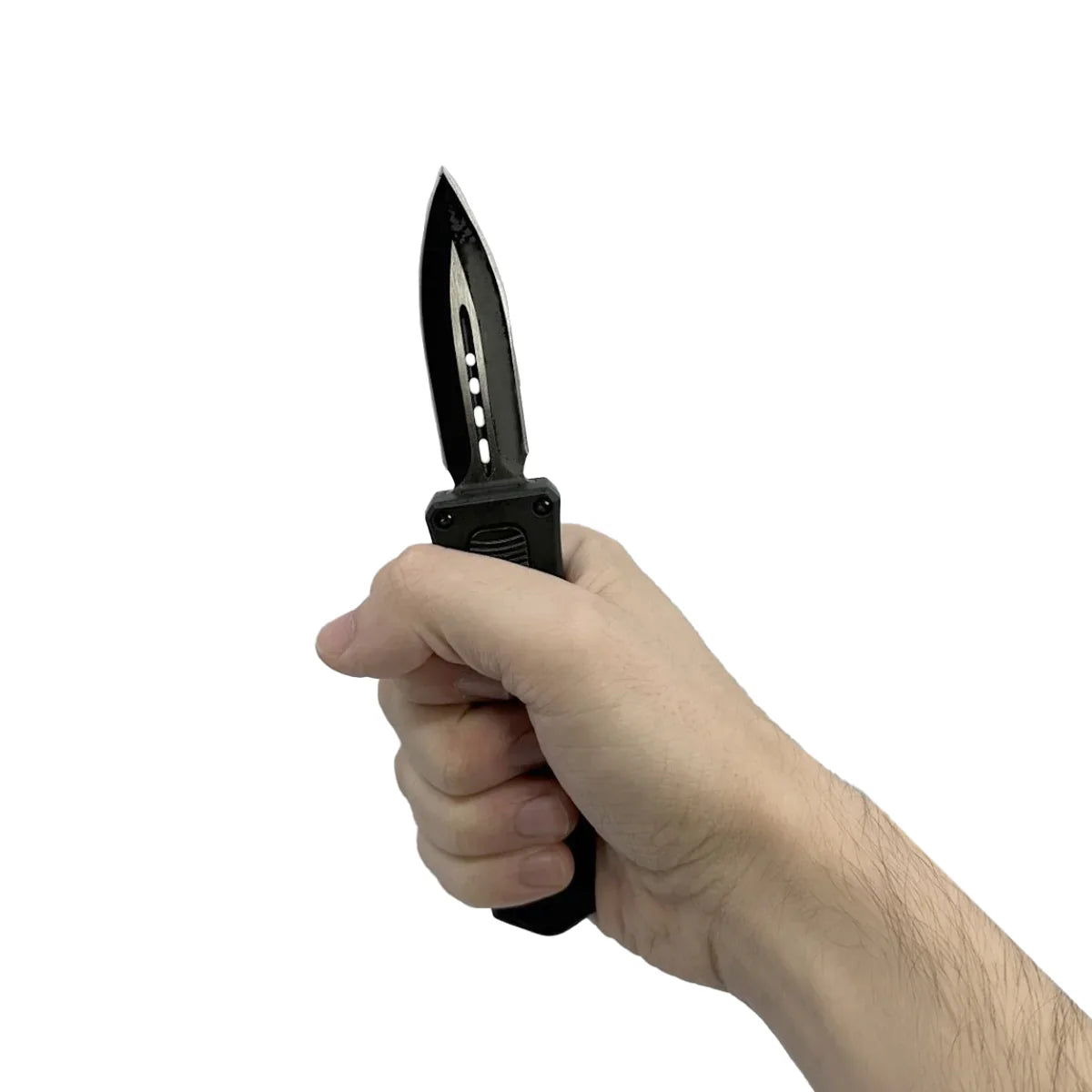 4.5" Dagger Blade OTF Knife w/ Belt Clip - Tophatter Daily Deals