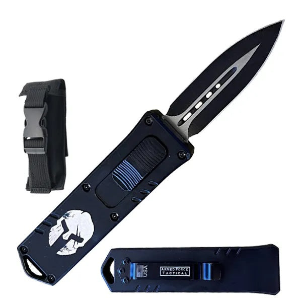 7.25" Spartan Exocel Dagger OTF Automatic Knife - Tophatter's Inc. Weapons Store Online Collectible Weapons - Tophatter Daily Deals