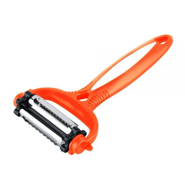 3 in1 Multifunctional 360 Degree Rotary Potato Peeler Orange 0 - Tophatter Daily Deals