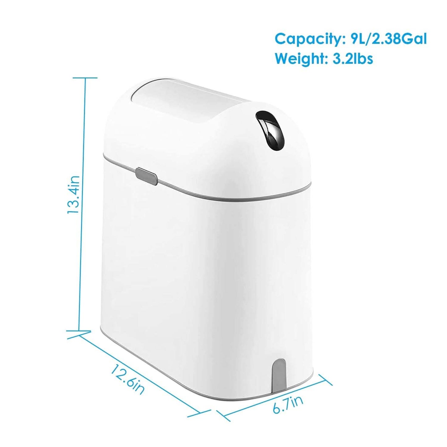 2.38 Gal/9L Automatic Trash Can Household Appliances - Tophatter Daily Deals