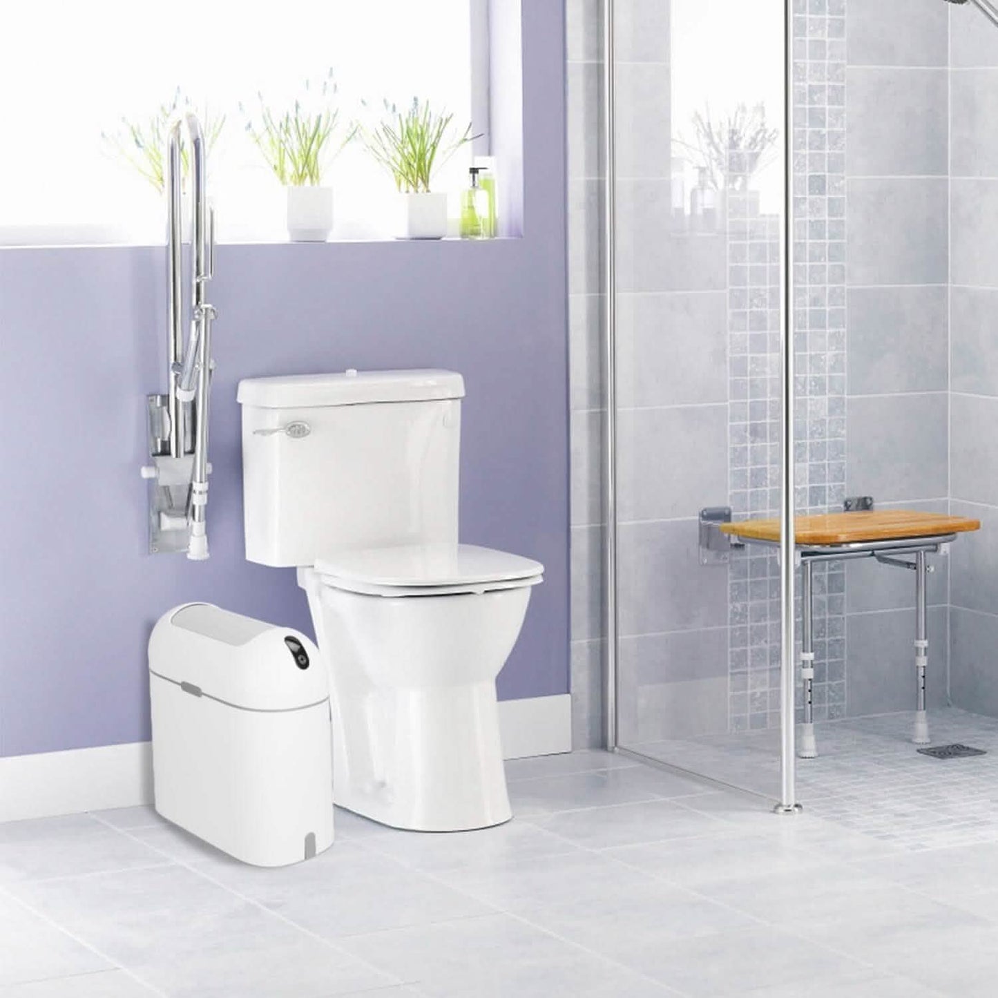 2.38 Gal/9L Automatic Trash Can Household Appliances - Tophatter Daily Deals
