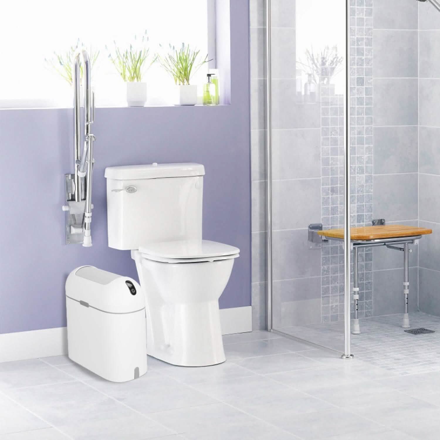 2.38 Gal/9L Automatic Trash Can Household Appliances - Tophatter Daily Deals